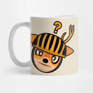 Confused Cyclist Deer Velo Mug